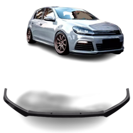 Volkswagen Golf 6R (2009 - 2012) Maxton Style Ön Lip (Plastik)